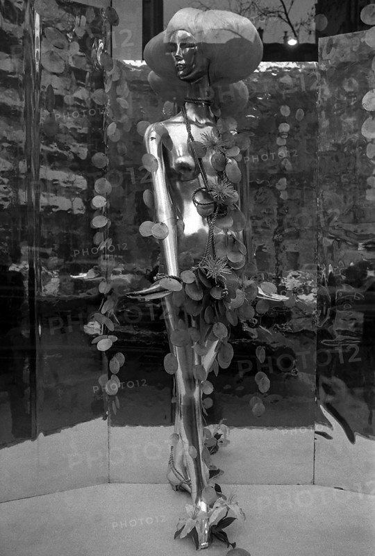 1975, Paris, Marais, shop windows