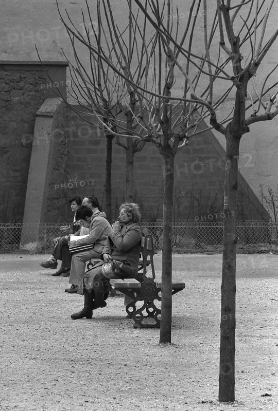 1975, Paris, Rive droite, people.