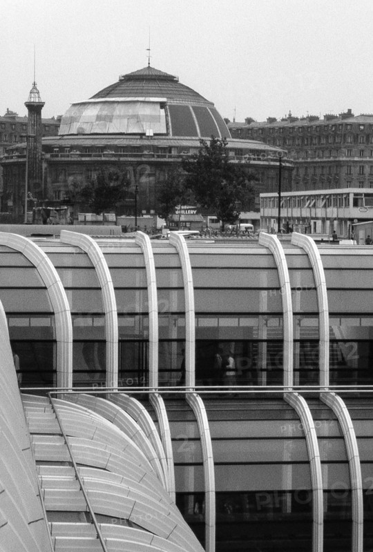 Paris, Rive droite, Les Halles, shopping center. Forum des Halles.
1985-1988