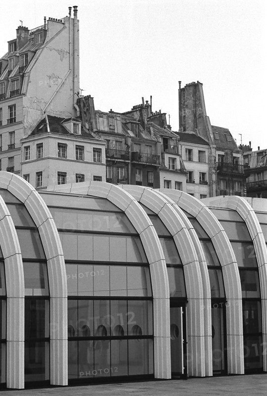 Paris, Rive droite, Les Halles, shopping center. Forum des Halles.
1985-1988
