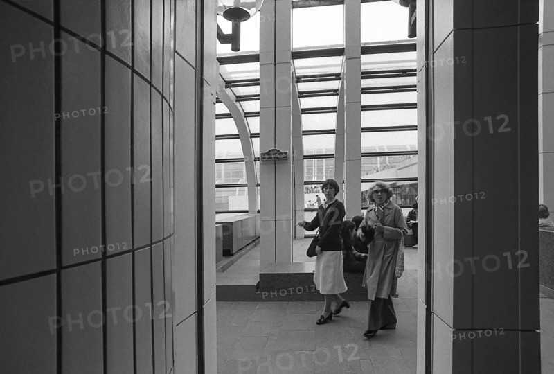 Paris, Rive droite, Les Halles, shopping center. Forum des Halles.
1985-1988