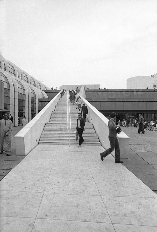 Paris, Rive droite, Les Halles, shopping center. Forum des Halles.
1985-1988