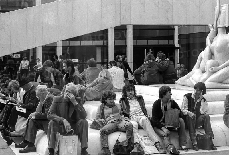 Paris, Rive droite, Les Halles, shopping center. Forum des Halles.
1985-1988