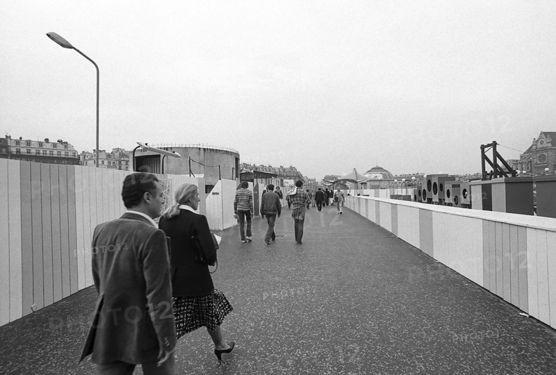 Paris, Rive droite, Les Halles, shopping center. Forum des Halles.
1985-1988