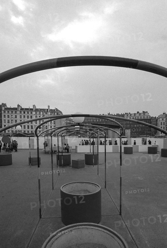 Paris, Rive droite, Les Halles, shopping center. Forum des Halles.
1985-1988