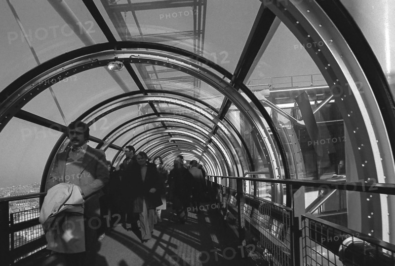 1976, Paris, Rive droite, Centre Pompidou, Beaubourg.