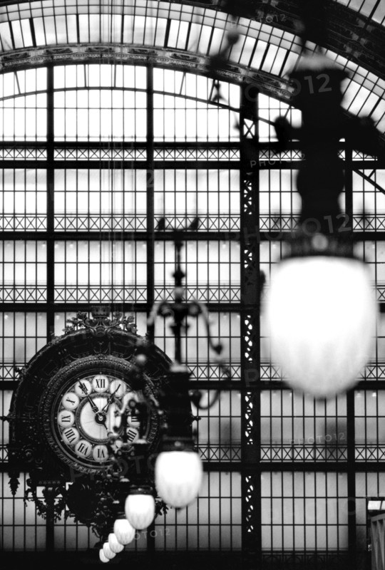 1990, Paris, Rive gauche, Gare d'Orsay - Musee d'Orsay.