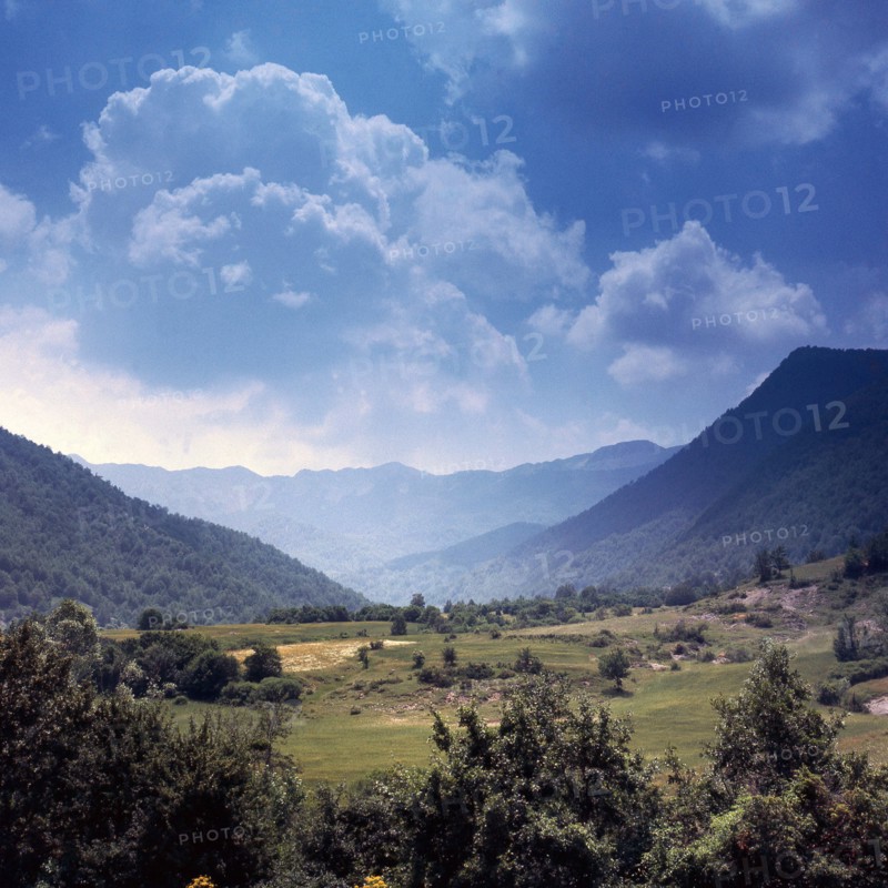 Nature, Italy, region of Abruzzo, 1975 Abruzzo Natural Park natural reserve.