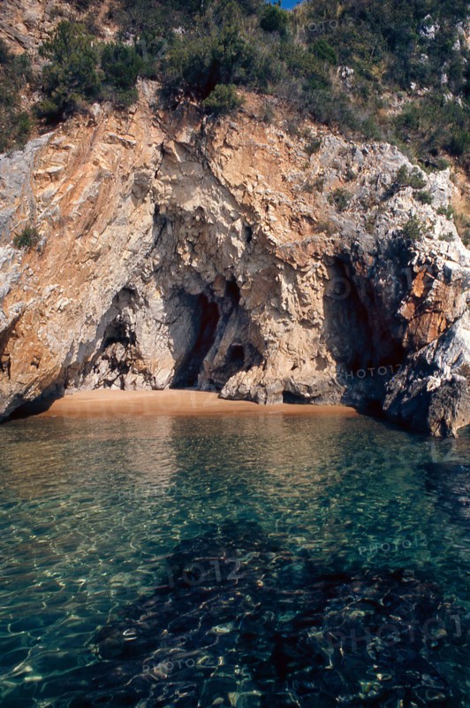 Nature, Italy, Campania region, 1975 Cape Palinuro.