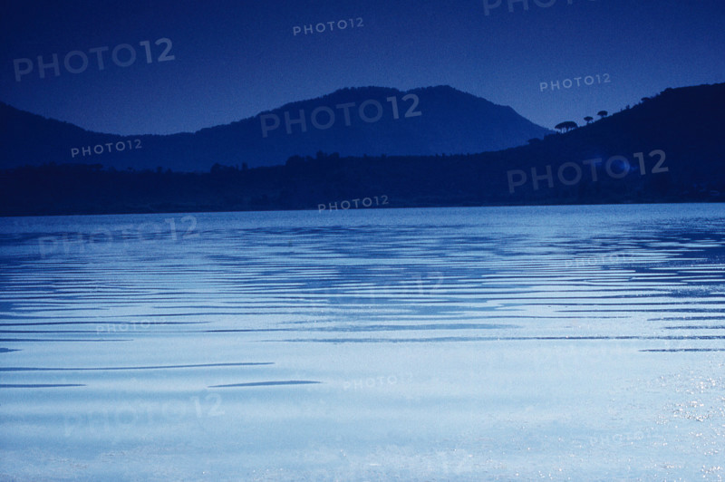 Nature, Italy, region of Campania, 1975 Lake Avernus.