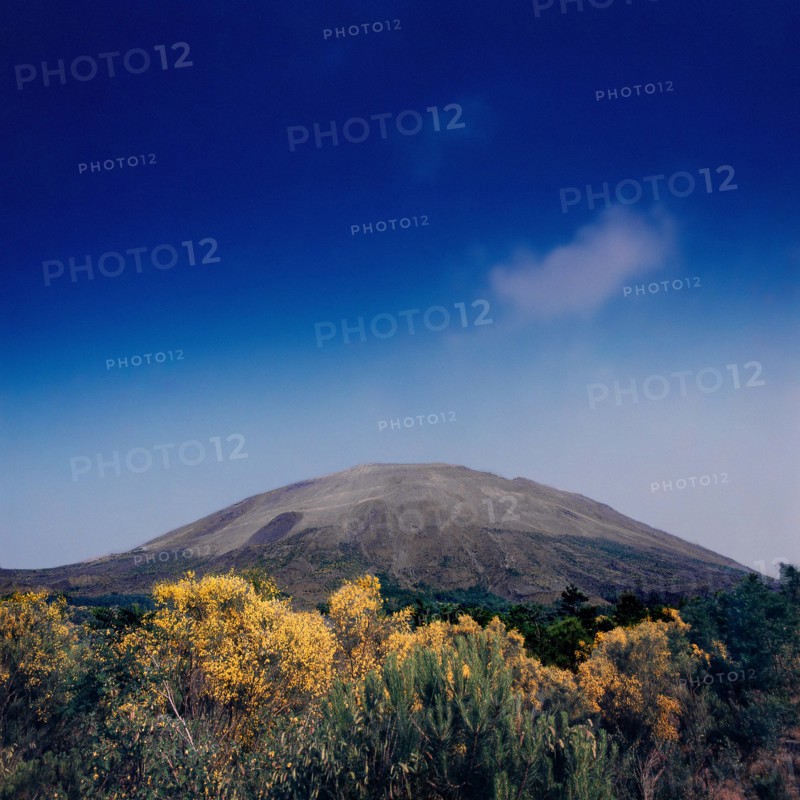 Nature, Italy, region of Campania, 1975 Vesuvius volcano.