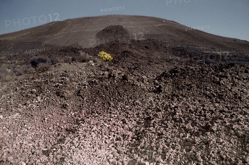 Nature, Italy, region of Campania, 1975 Vesuvius volcano.