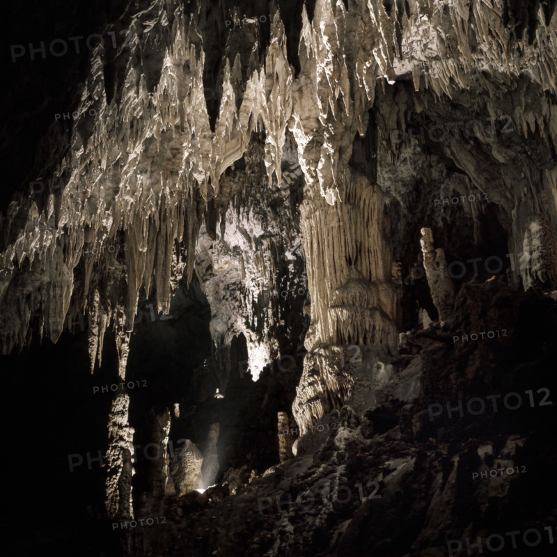 Nature, Italy, region of Campania, 1975 Pertosa-Auletta Caves.