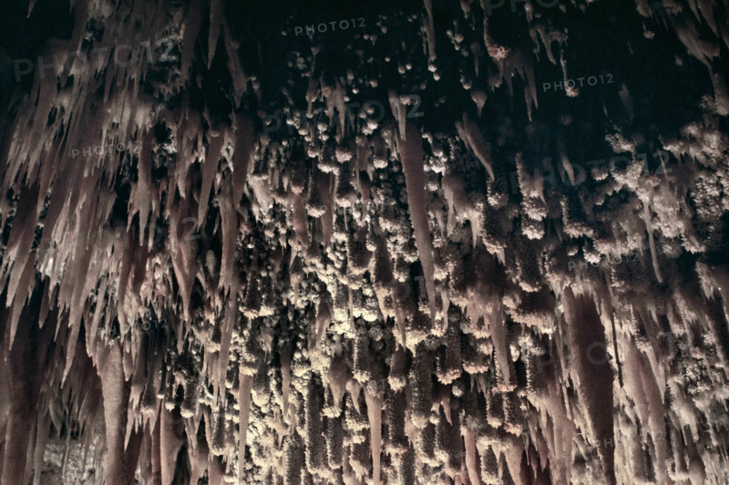 Nature, Italy, region of Puglia 1975 Grotte di Catellana (Castellana caves).