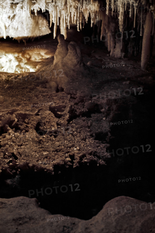 Nature, Italy, region of Puglia 1975 Grotte di Catellana (Castellana caves).