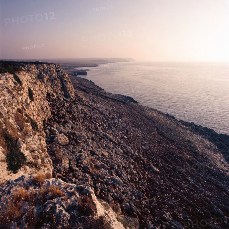 Nature, Italy, region of Puglia 1975 Costa del Salento (Salento coast).