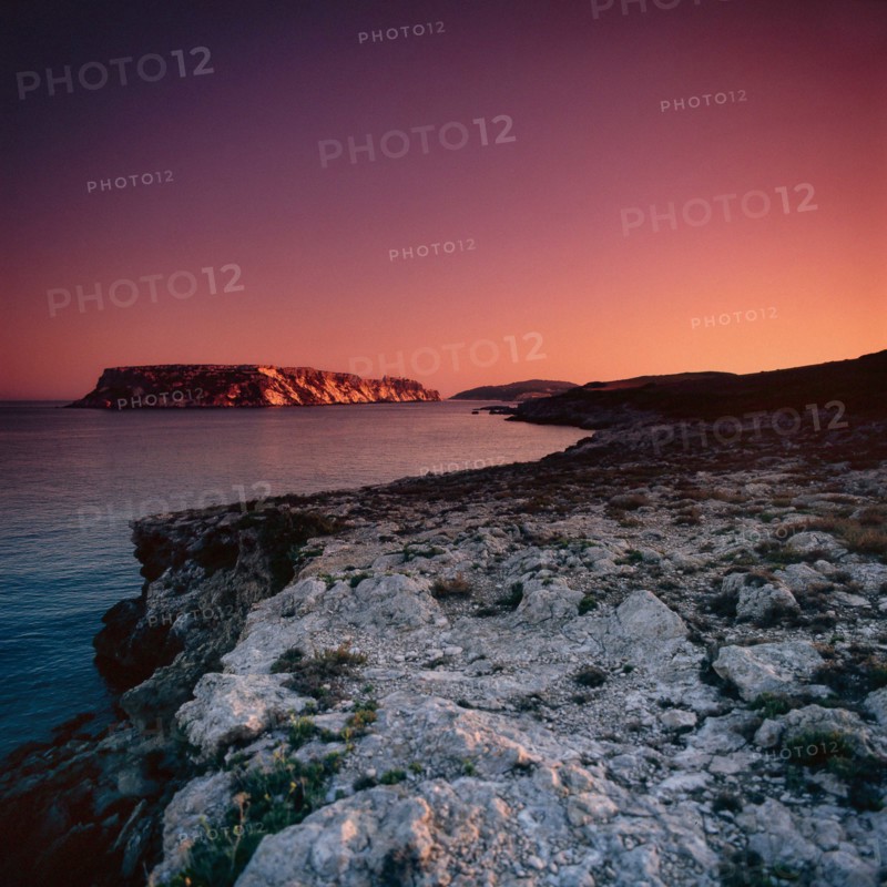 Nature, Italy, region of Puglia 1975 Isole Tremiti (Tremiti islands).
