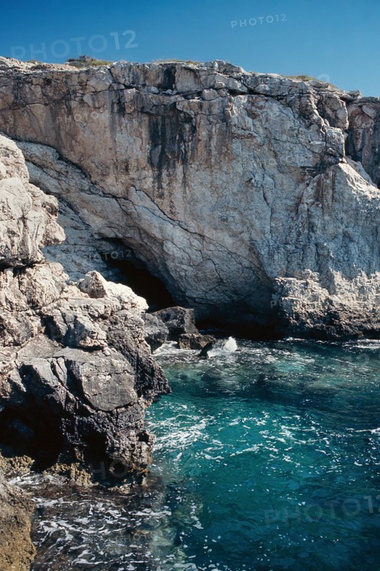 Nature, Italy, region of Puglia 1975 Isole Tremiti (Tremiti islands).