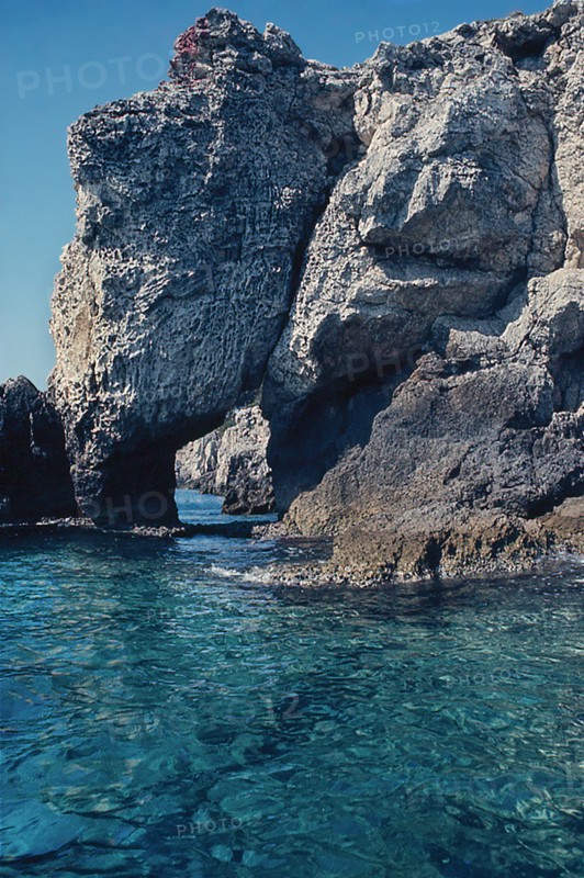 Nature, Italy, region of Puglia 1975 Isole Tremiti (Tremiti islands).