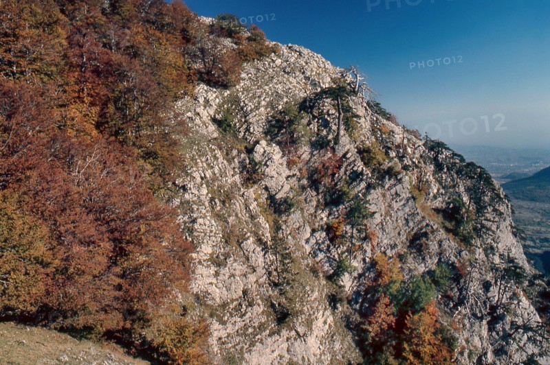 Nature, Italy, region of Calabria 1975 Comprensorio del Pollino - Monte Pollino (Pollino Mountain-Calabria National Park).