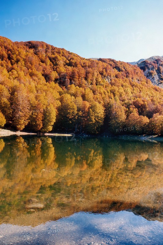 Nature, Italy, region of Calabria 1975 Comprensorio del Pollino - Monte Pollino (Pollino Mountain-Calabria National Park).