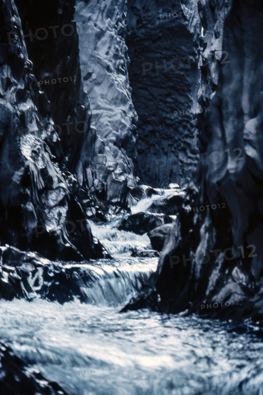 Nature, Italy, region of Sicilia Gole dell'Alcantara (Alcantara Gorges).
