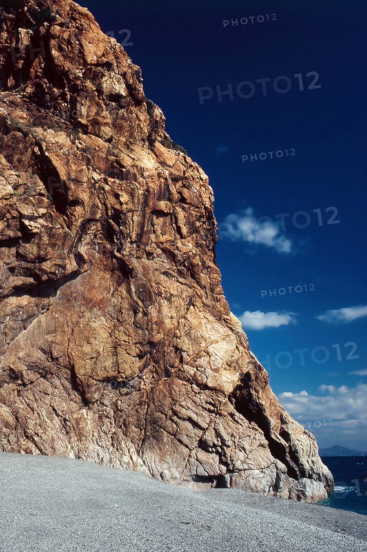 Nature, Italy, region of Sicilia Capo Calavà (Calavà Cape).