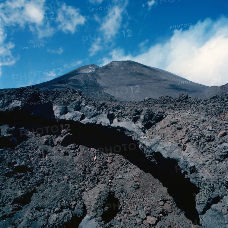 Nature, Italy, region of Sicilia Monte Etna Vulcano (Etna Mountain Volcano).