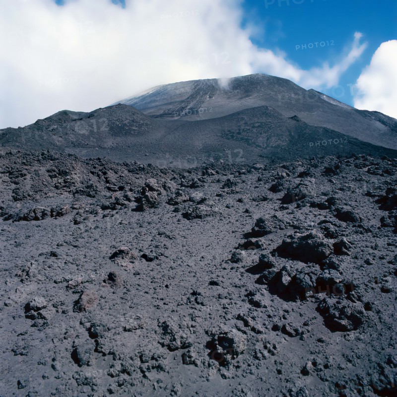 Nature, Italy, region of Sicilia Monte Etna Vulcano (Etna Mountain Volcano).