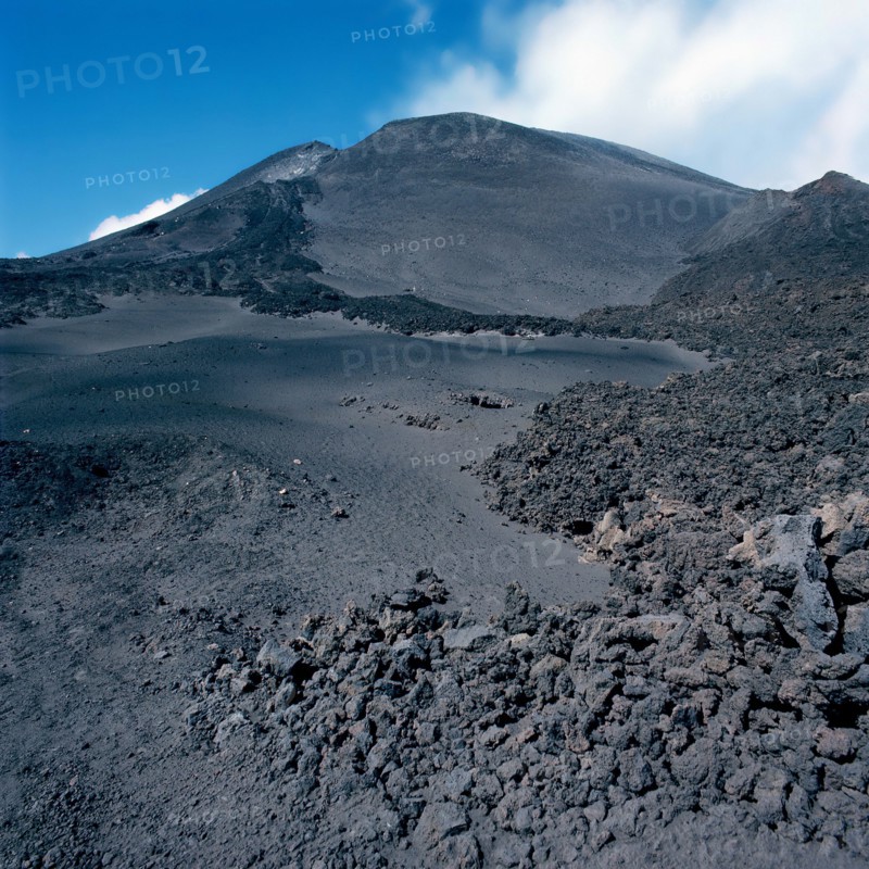 Nature, Italy, region of Sicilia Monte Etna Vulcano (Etna Mountain Volcano).