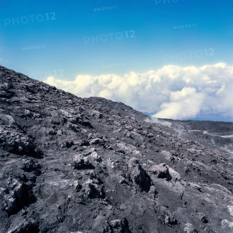 Nature, Italy, region of Sicilia Monte Etna Vulcano (Etna Mountain Volcano).