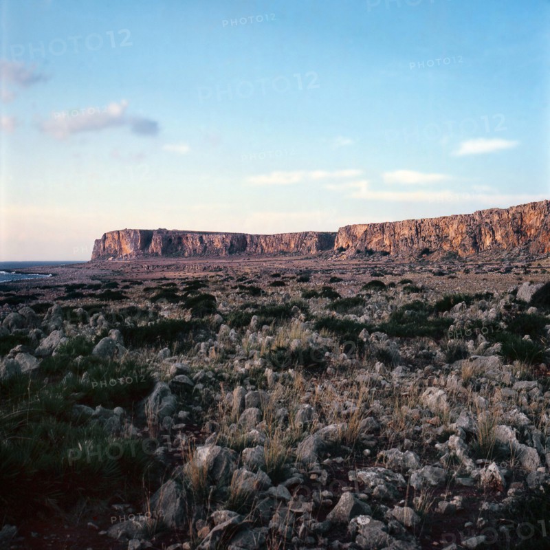 Nature, Italy, region of Sicilia 1975 Capo Sanvito (San Vito Cape).