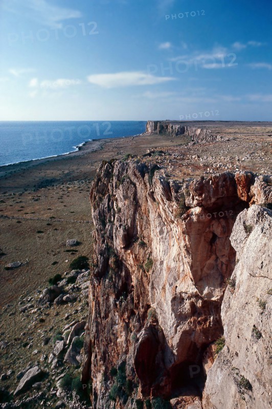 Nature, Italy, region of Sicilia 1975 Capo Sanvito (San Vito Cape).