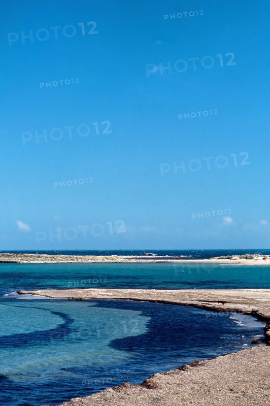 Nature, Italy, region of Sicilia 1975 Isola di Capo Passero (Capo Passero Island).