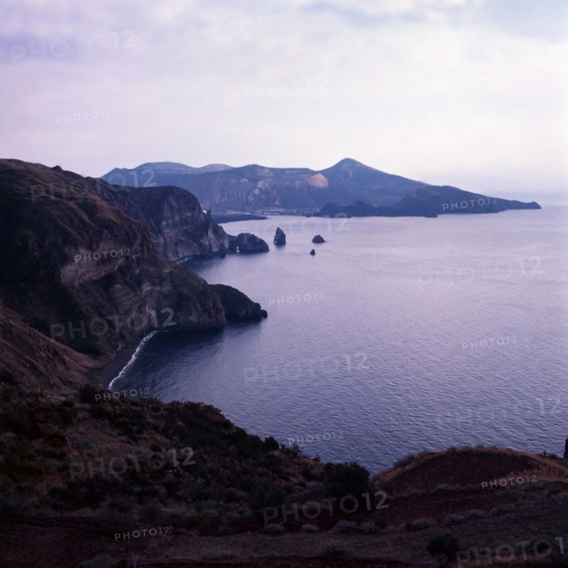 Nature, Italy, region of Sicilia 1975 Isole Eolie, Lipari Quattrocchi  (Aeolian Islands, Lipari Island, Quattrocchi).
