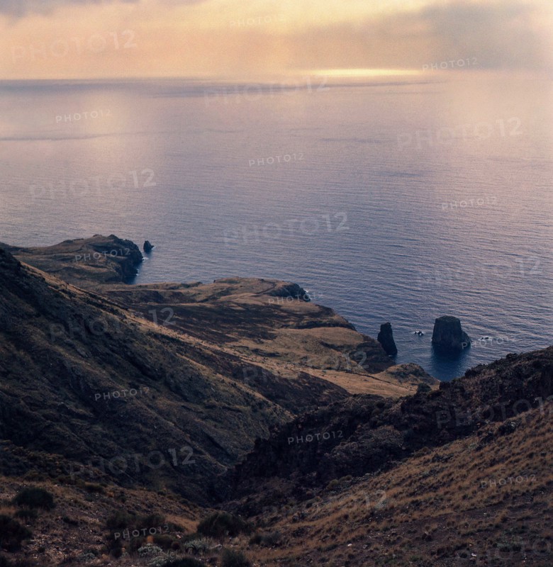 Nature, Italy, region of Sicilia 1975 Isole Eolie, Lipari Quattrocchi  (Aeolian Islands, Lipari  Island, Quattrocchi).