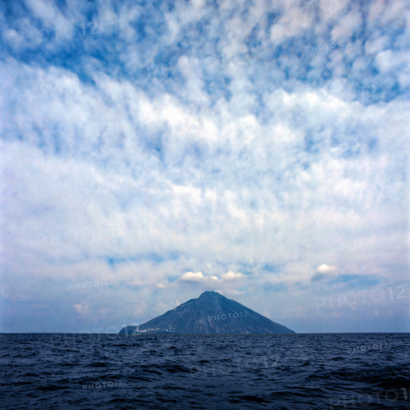 Nature, Italy, region of Sicilia 1975 Isole Eolie, Isola di Stromboli (Aeolian Islands, Stromboli  Island).