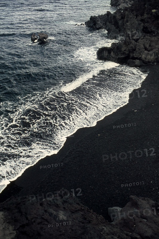 Nature, Italy, region of Sicilia 1975 Isole Eolie, Isola di Stromboli (Aeolian Islands, Stromboli  Island).