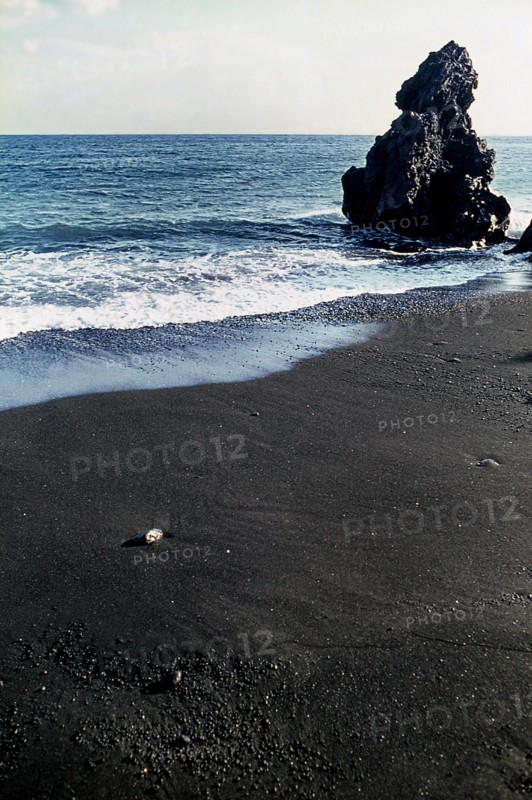 Nature, Italy, region of Sicilia 1975 Isole Eolie, Isola di Stromboli (Aeolian Islands, Stromboli  Island).