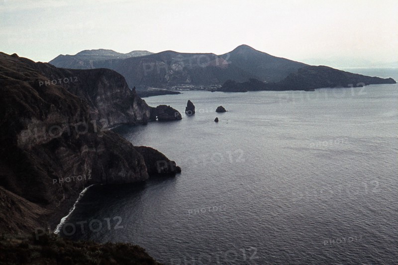 Nature, Italy, region of Sicilia 1975 Isole Eolie, Lipari Quattrocchi  (Aeolian Islands, Lipari  Island, Quattrocchi).