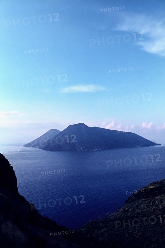 Nature, Italy, region of Sicilia 1975 Isole Eolie, Isola di Salina e Stromboli (Aeolian Islands, Salina Island and Stromboli Island).