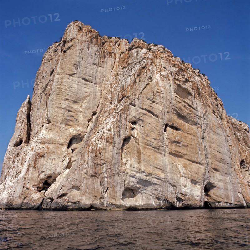 Nature, Italy, region of Sicilia 1975 Isole Egadi, Isola di Marettimo (Egadi Islands,  Marettimo Island).