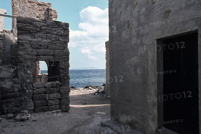 Nature, Italy, region of Sicilia 1975 Isole Egadi, Isola di Marettimo (Egadi Islands,  Marettimo Island).