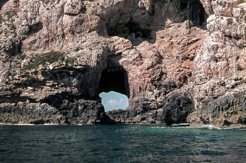 Nature, Italy, region of Sardegna 1975 Riviera del Corallo - Capo Caccia (Coral Riviera - Caccia Cape).