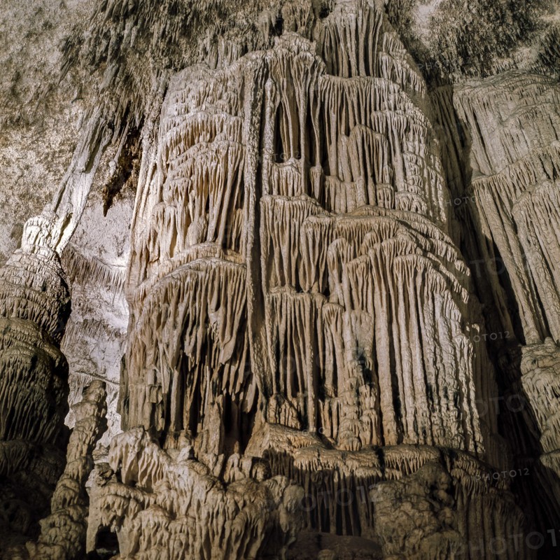 Nature, Italy, region of Sardegna 1975 Riviera del Corallo - Capo Caccia - Grotte di Nettuno (Coral Riviera - Caccia Cape - Neptune Caves).