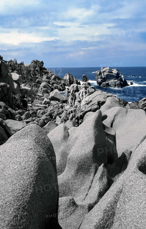 Nature, Italy, region of Sardegna 1975 Gallura - Capo Testa (Testa Cape).