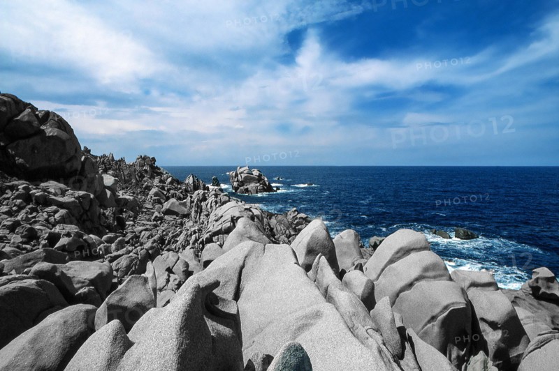 Nature, Italy, region of Sardegna 1975 Gallura - Capo Testa (Testa Cape).
