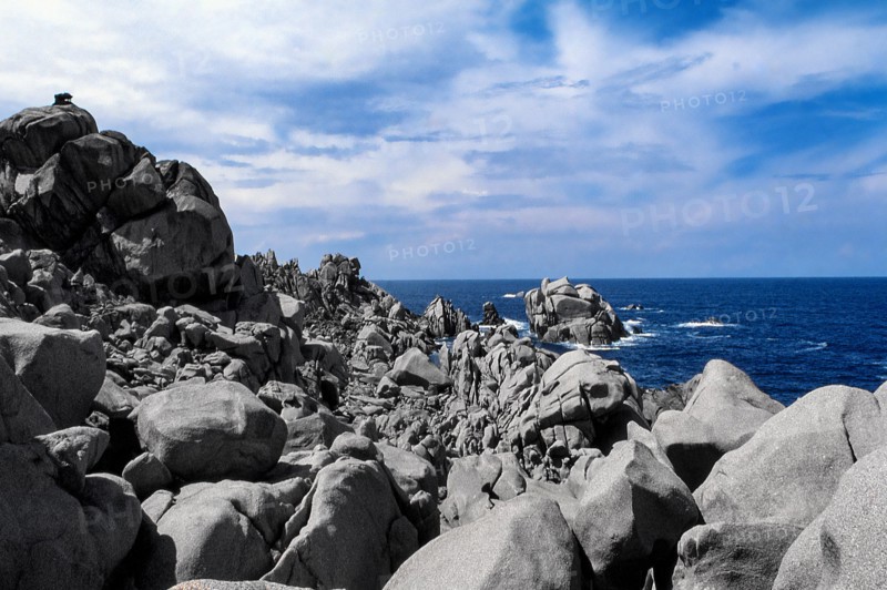 Nature, Italy, region of Sardegna 1975 Gallura - Capo Testa (Testa Cape).