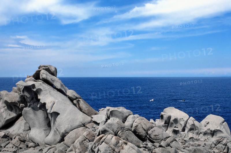 Nature, Italy, region of Sardegna 1975 Gallura - Capo Testa (Testa Cape).