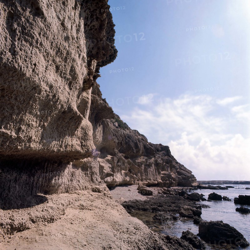 Nature, Italy, region of Sardegna 1975 Capo Mannu (Mannu Cape).